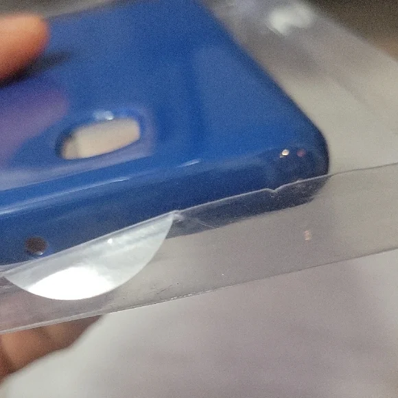 SYS Slimline Series Samsung Galazy K3 Achieve Black, silver,and Blue Phone Cases - Picture 13 of 14